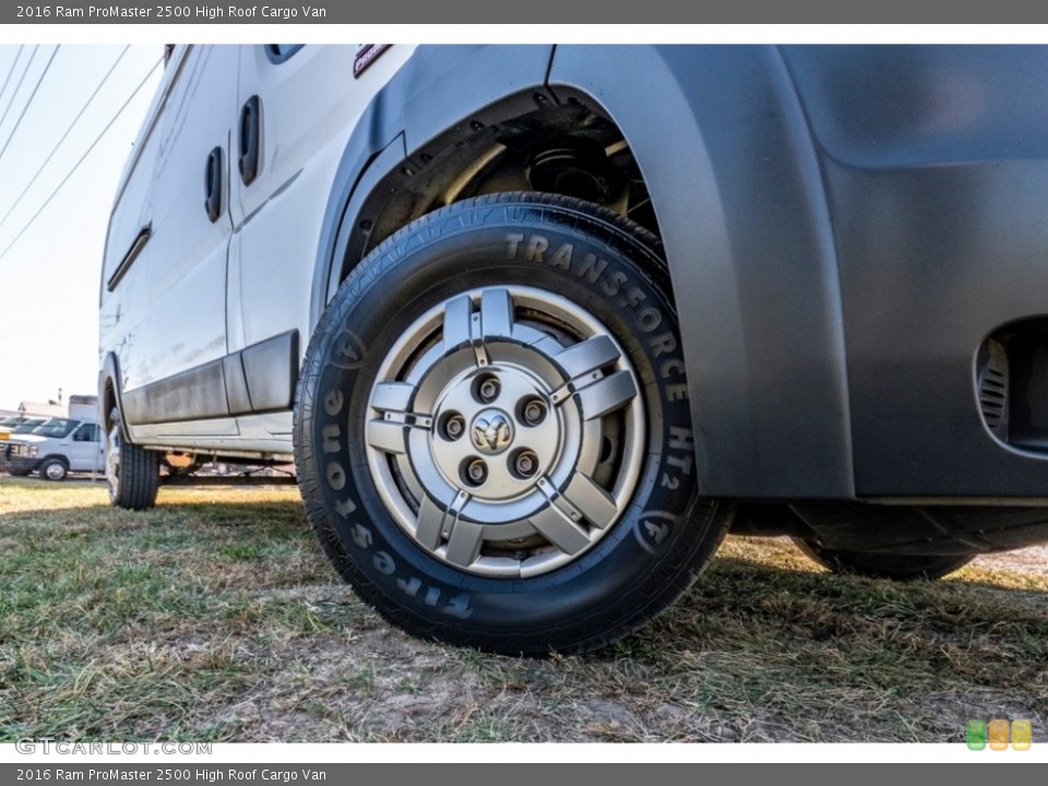 2016 Ram ProMaster 2500 High Roof Cargo Van Wheel and Tire Photo #139868524