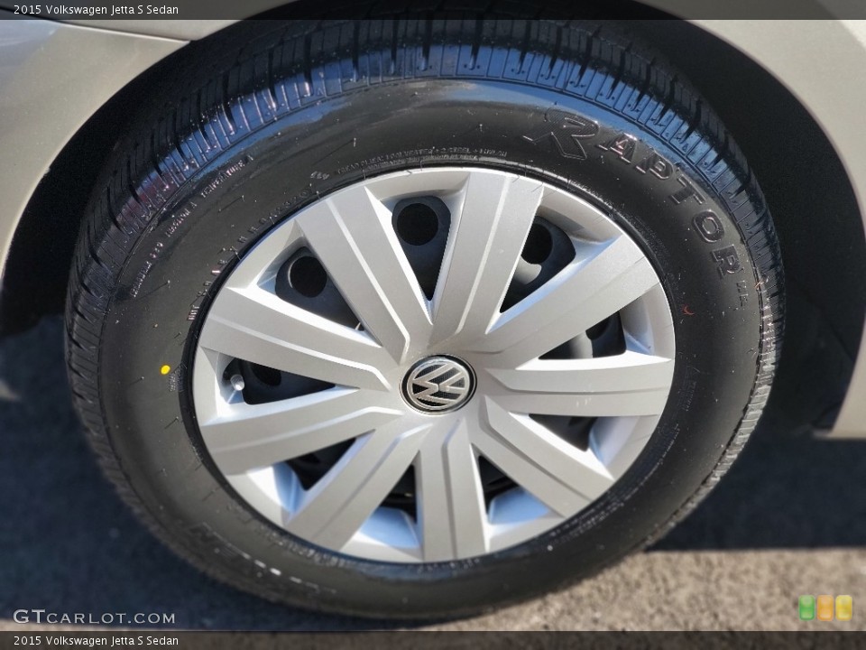 2015 Volkswagen Jetta S Sedan Wheel and Tire Photo #139868659