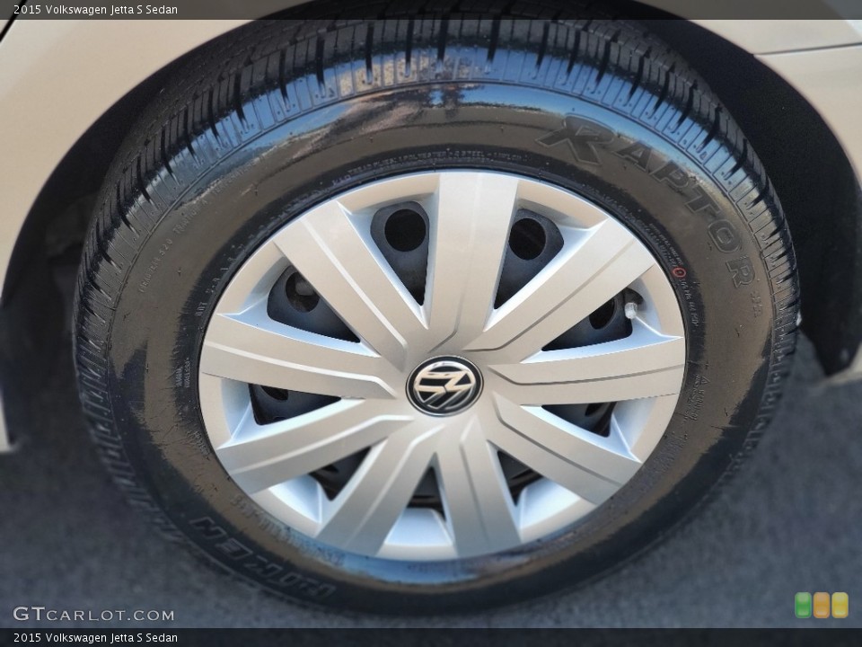 2015 Volkswagen Jetta S Sedan Wheel and Tire Photo #139868710