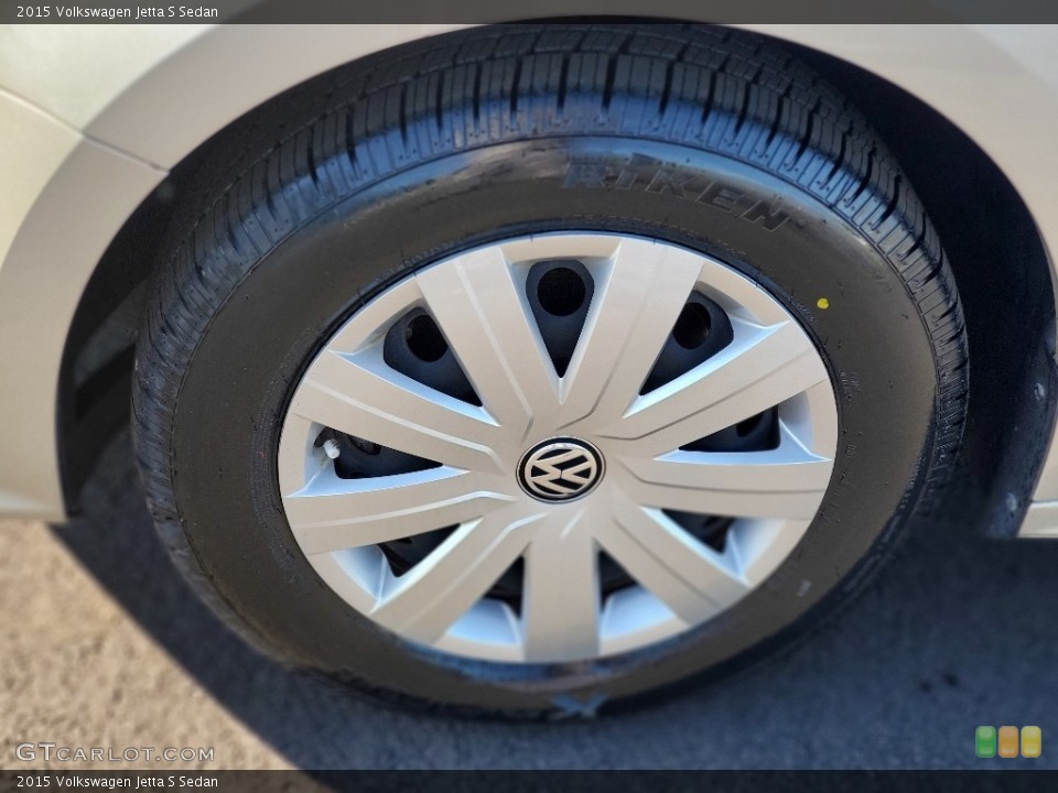 2015 Volkswagen Jetta S Sedan Wheel and Tire Photo #139868785
