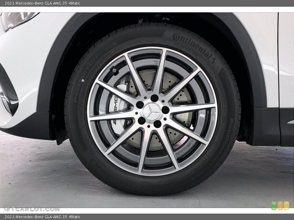 2021 Mercedes-Benz GLA AMG 35 4Matic Wheel and Tire Photo #139877383