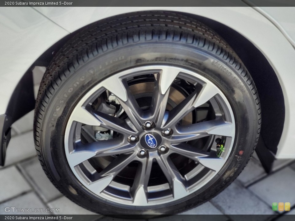 2020 Subaru Impreza Limited 5-Door Wheel and Tire Photo #139886148