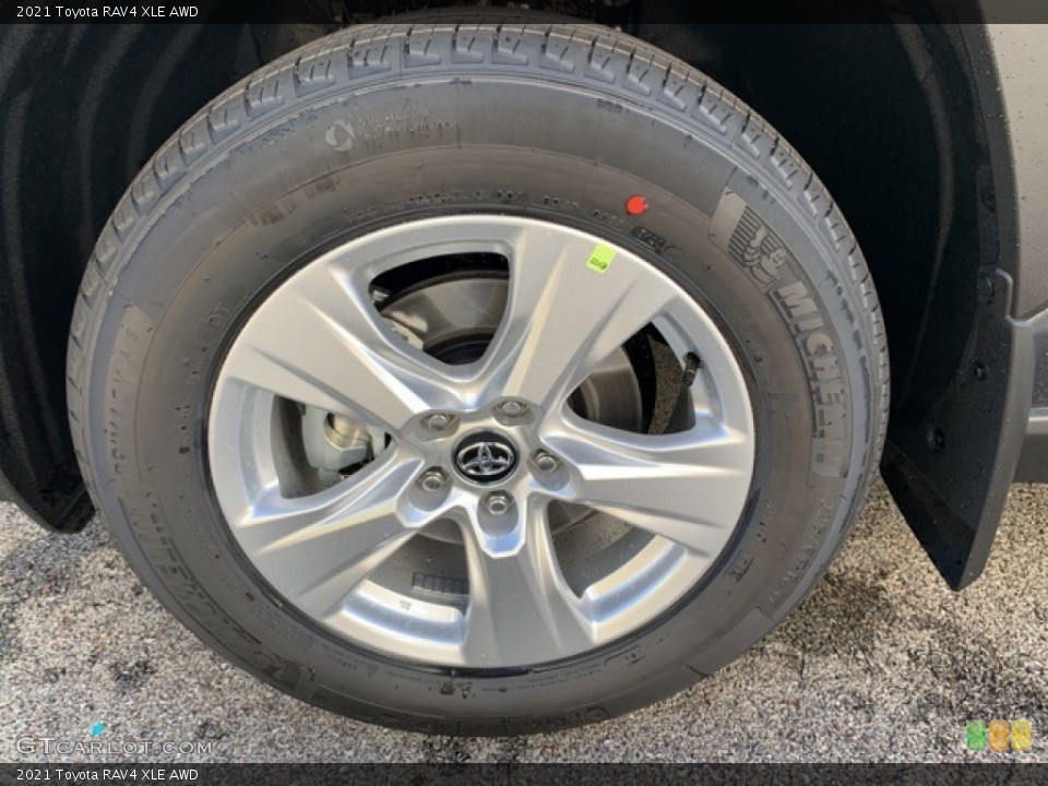 2021 Toyota RAV4 XLE AWD Wheel and Tire Photo #139887696