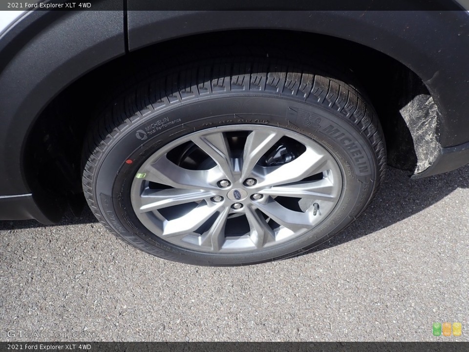 2021 Ford Explorer XLT 4WD Wheel and Tire Photo #139888845
