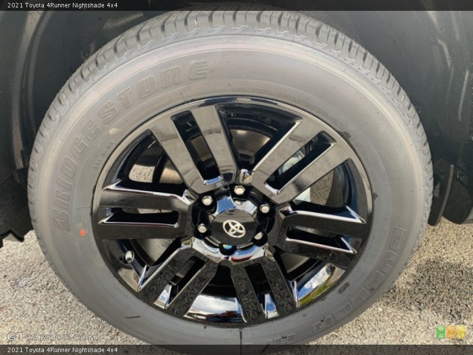 2021 Toyota 4Runner Nightshade 4x4 Wheel and Tire Photo #139889319
