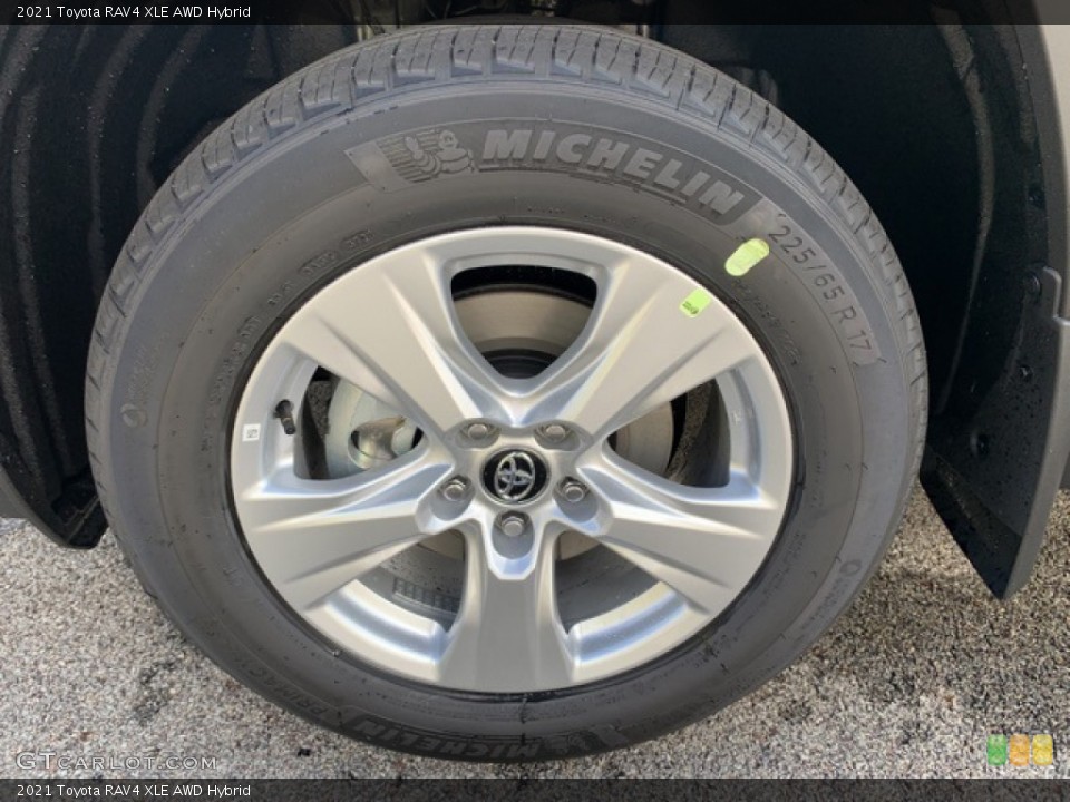 2021 Toyota RAV4 XLE AWD Hybrid Wheel and Tire Photo #139892440