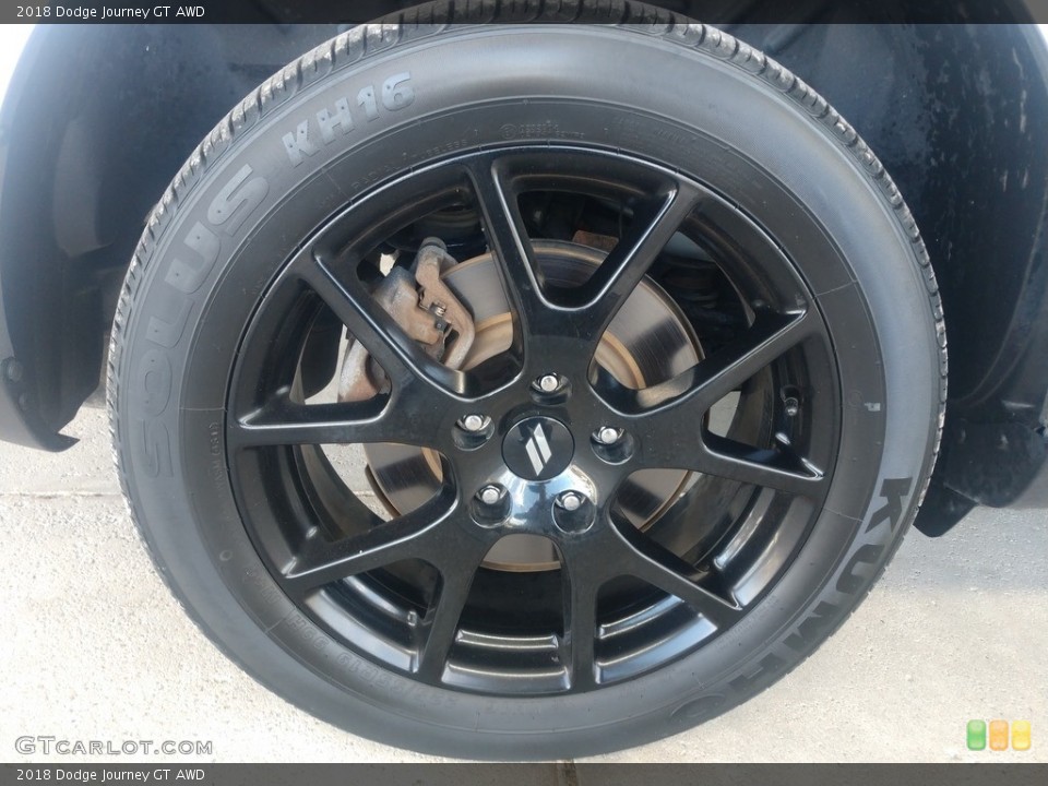 2018 Dodge Journey GT AWD Wheel and Tire Photo #139900016