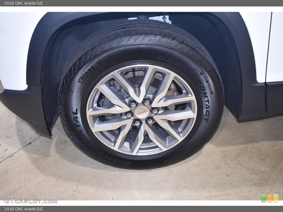 2018 GMC Acadia SLE Wheel and Tire Photo #139906010