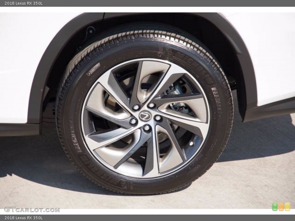 2018 Lexus RX 350L Wheel and Tire Photo #139911907