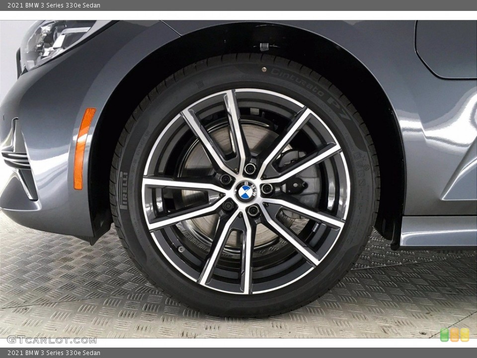 2021 BMW 3 Series 330e Sedan Wheel and Tire Photo #139913936