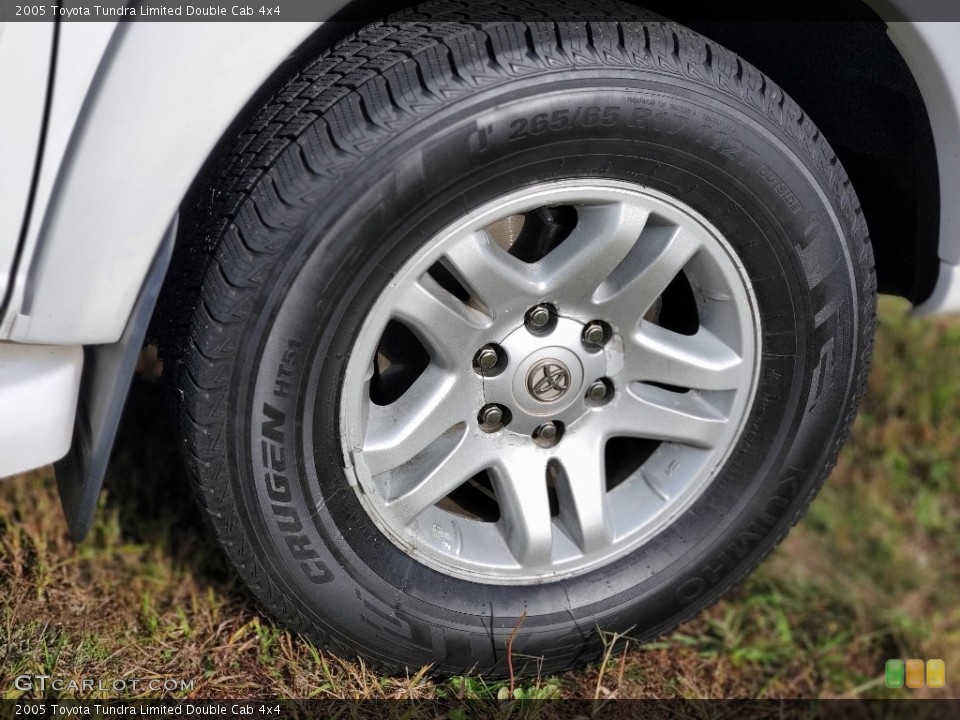 2005 Toyota Tundra Limited Double Cab 4x4 Wheel and Tire Photo #139915776