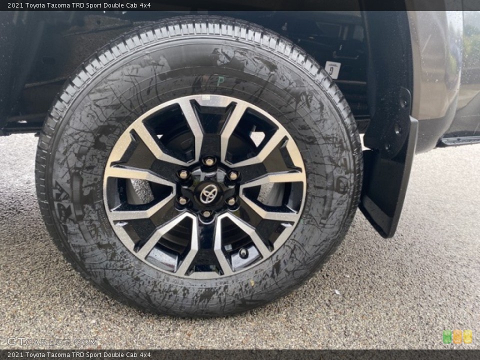 2021 Toyota Tacoma TRD Sport Double Cab 4x4 Wheel and Tire Photo #139919457