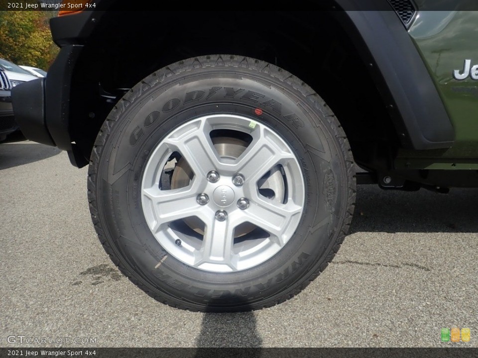 2021 Jeep Wrangler Sport 4x4 Wheel and Tire Photo #139937337