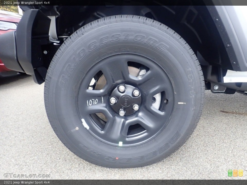2021 Jeep Wrangler Sport 4x4 Wheel and Tire Photo #139937799