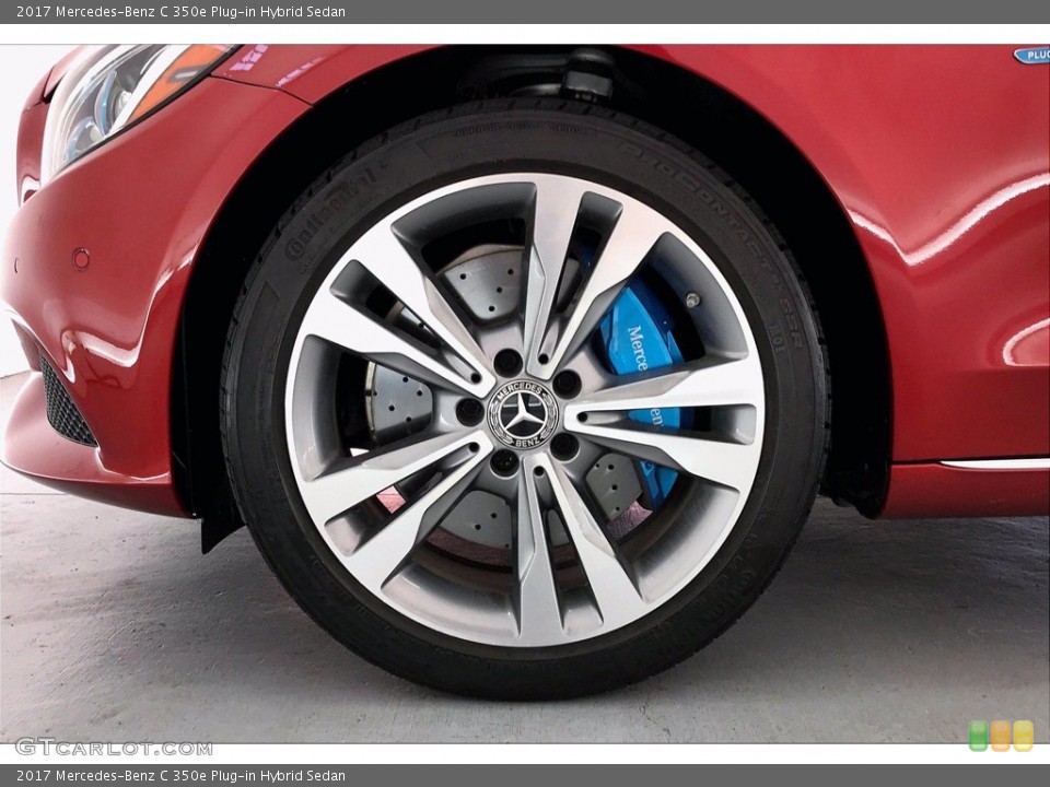 2017 Mercedes-Benz C 350e Plug-in Hybrid Sedan Wheel and Tire Photo #139943724