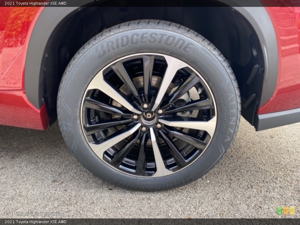 2021 Toyota Highlander XSE AWD Wheel and Tire Photo #139946649