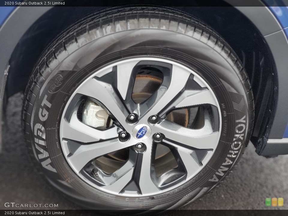 2020 Subaru Outback 2.5i Limited Wheel and Tire Photo #139949594