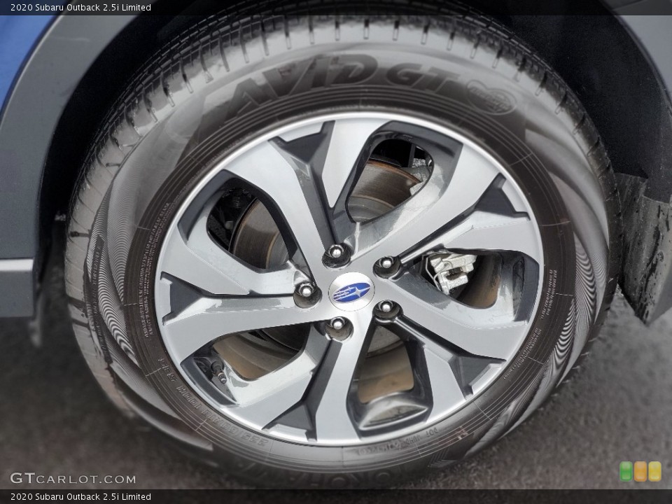 2020 Subaru Outback 2.5i Limited Wheel and Tire Photo #139949751