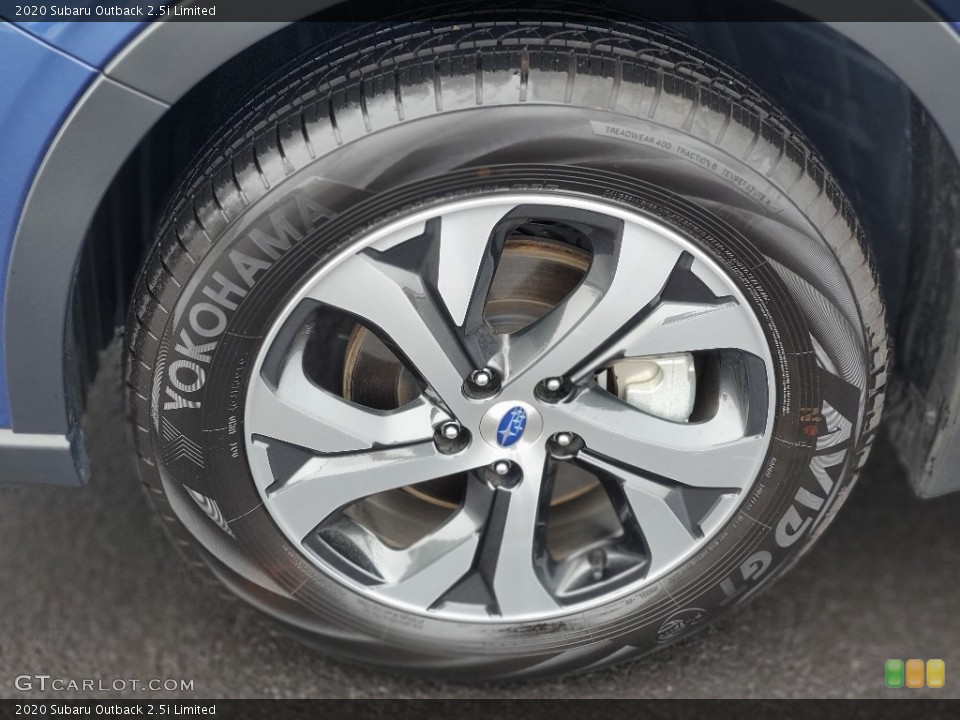 2020 Subaru Outback 2.5i Limited Wheel and Tire Photo #139949805
