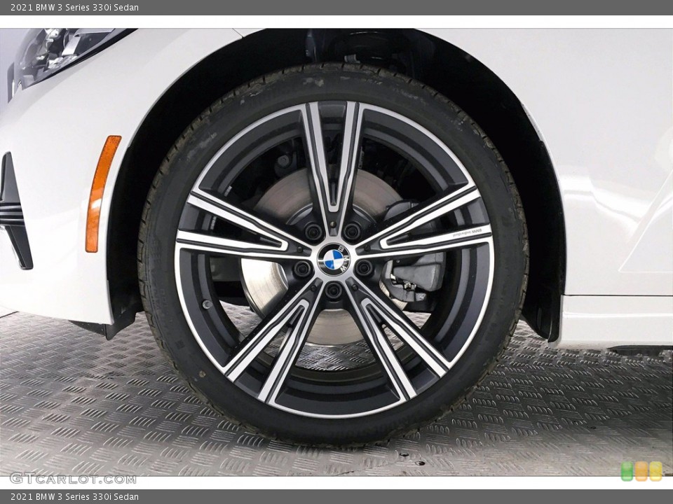 2021 BMW 3 Series 330i Sedan Wheel and Tire Photo #139952412