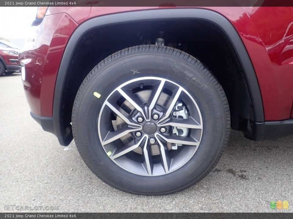 2021 Jeep Grand Cherokee Limited 4x4 Wheel and Tire Photo #139953021