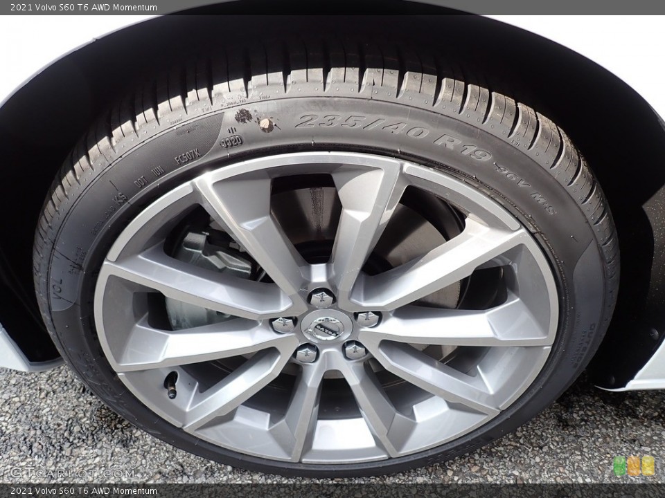 2021 Volvo S60 T6 AWD Momentum Wheel and Tire Photo #139957444