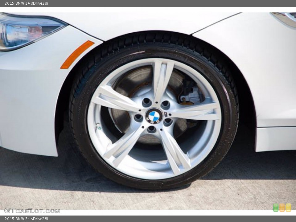 2015 BMW Z4 sDrive28i Wheel and Tire Photo #139958449