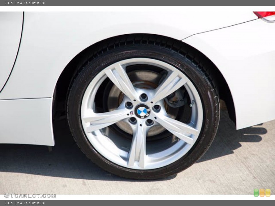 2015 BMW Z4 sDrive28i Wheel and Tire Photo #139958463