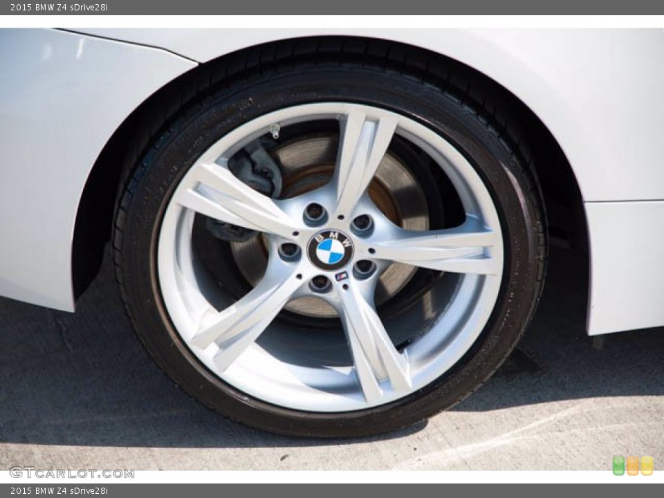 2015 BMW Z4 sDrive28i Wheel and Tire Photo #139958485