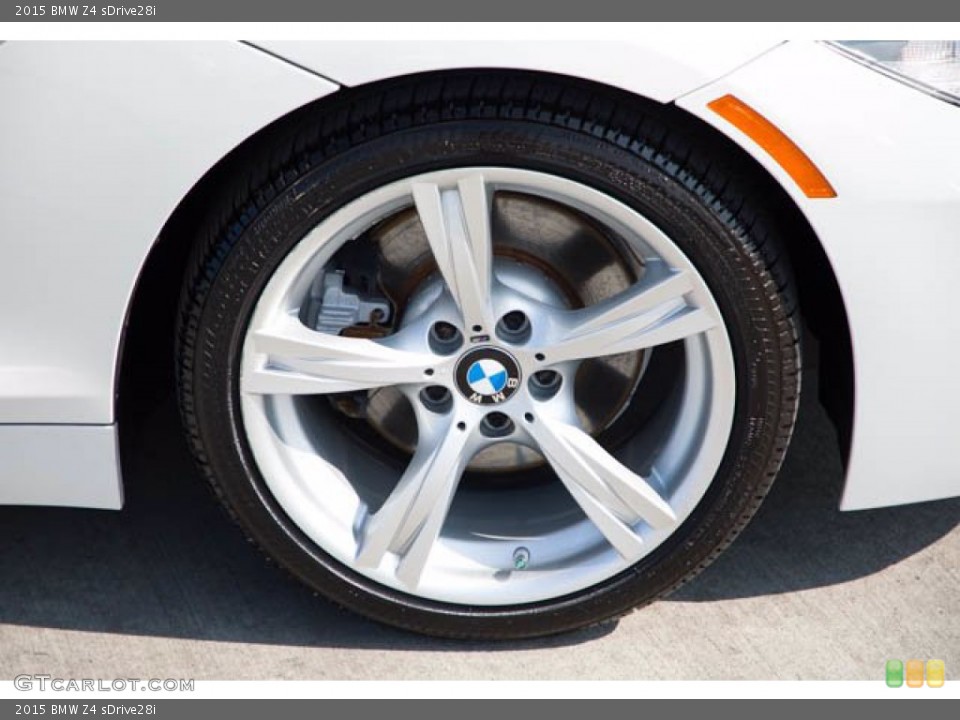2015 BMW Z4 sDrive28i Wheel and Tire Photo #139958503