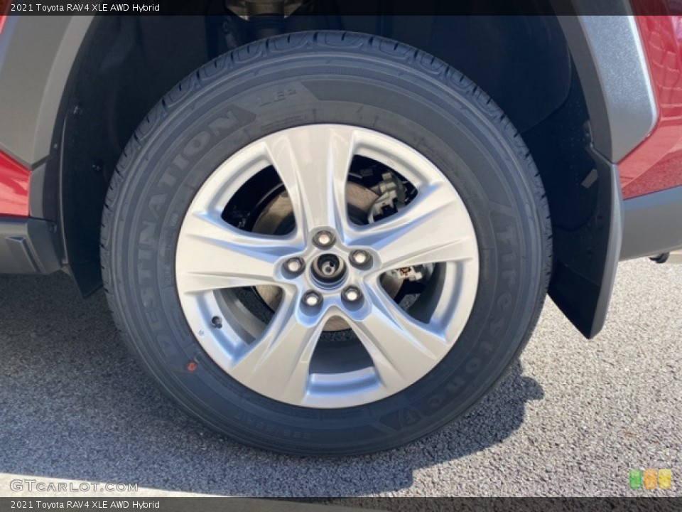 2021 Toyota RAV4 XLE AWD Hybrid Wheel and Tire Photo #139966042