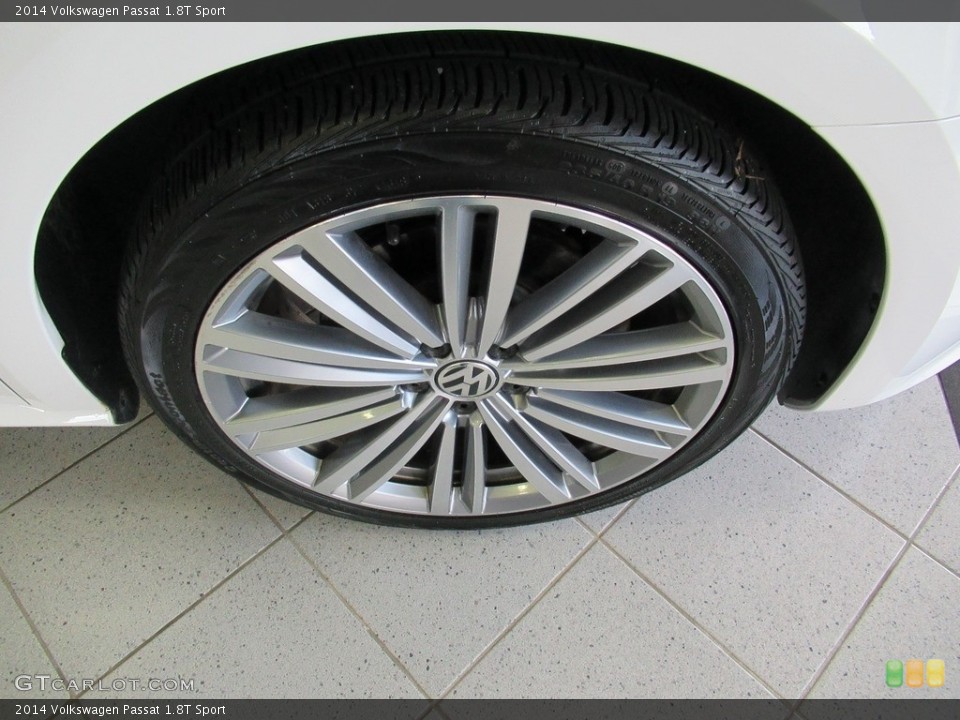 2014 Volkswagen Passat 1.8T Sport Wheel and Tire Photo #139967665