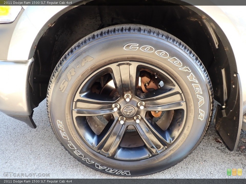 2011 Dodge Ram 1500 SLT Regular Cab 4x4 Wheel and Tire Photo #139968193