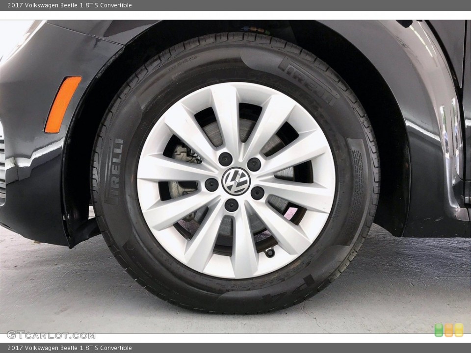 2017 Volkswagen Beetle 1.8T S Convertible Wheel and Tire Photo #139970377