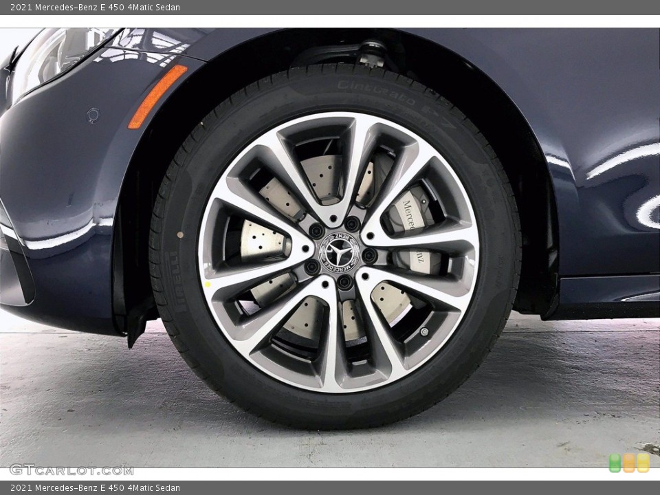 2021 Mercedes-Benz E 450 4Matic Sedan Wheel and Tire Photo #139989172