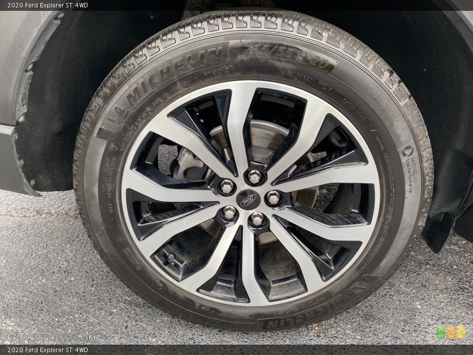 2020 Ford Explorer ST 4WD Wheel and Tire Photo #139989238