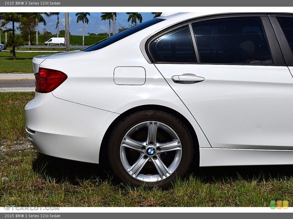 2015 BMW 3 Series 320i Sedan Wheel and Tire Photo #139991786