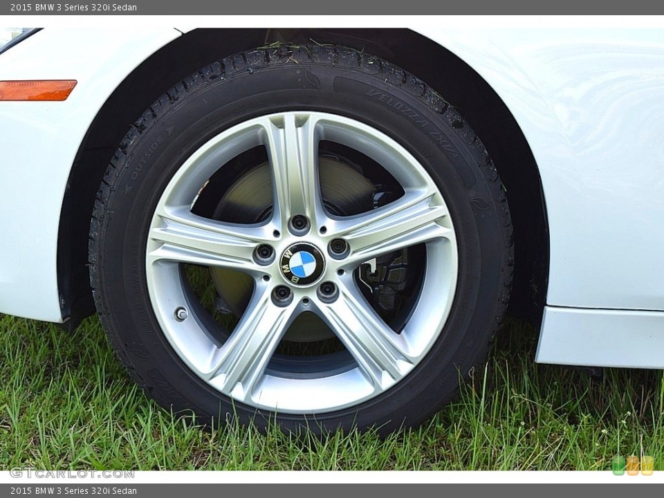 2015 BMW 3 Series 320i Sedan Wheel and Tire Photo #139992044