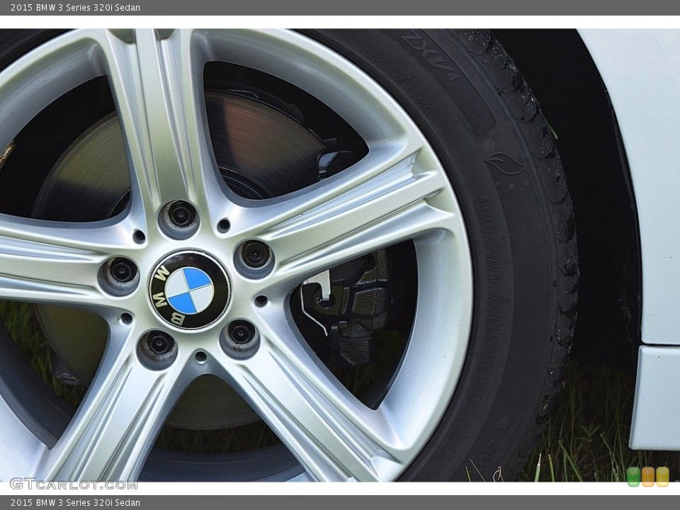 2015 BMW 3 Series 320i Sedan Wheel and Tire Photo #139992056