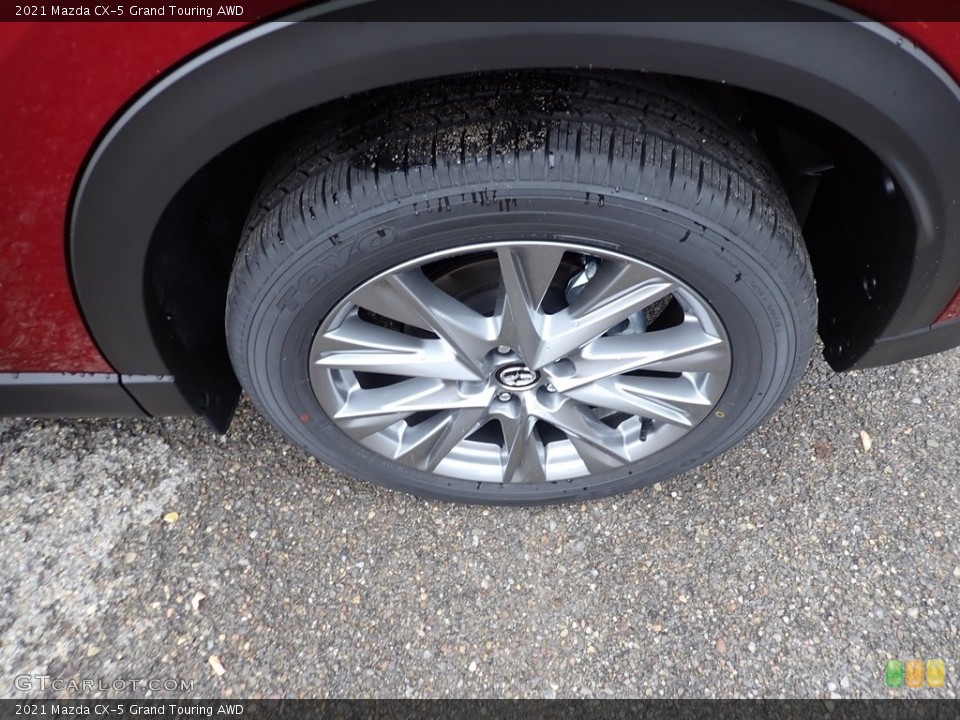 2021 Mazda CX-5 Grand Touring AWD Wheel and Tire Photo #139992935