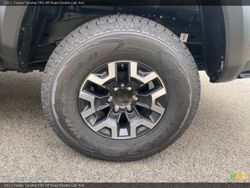 2021 Toyota Tacoma TRD Off Road Double Cab 4x4 Wheel and Tire Photo #139994456