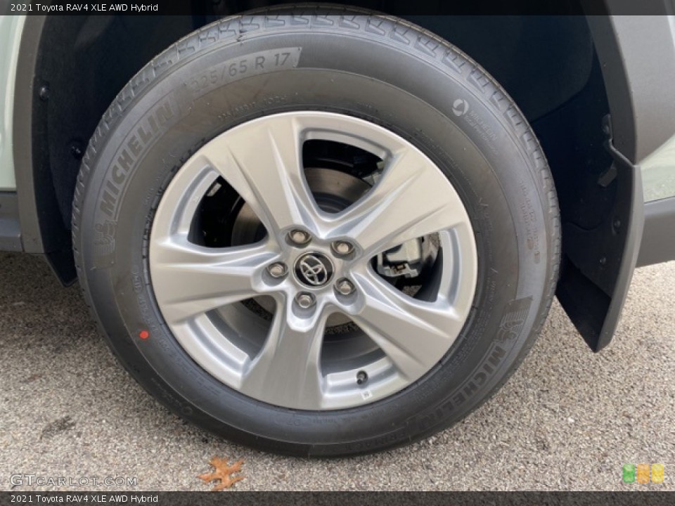 2021 Toyota RAV4 XLE AWD Hybrid Wheel and Tire Photo #139998191