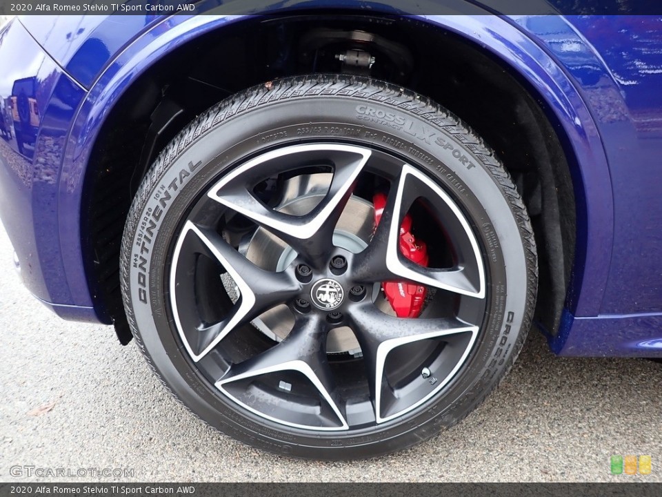 2020 Alfa Romeo Stelvio TI Sport Carbon AWD Wheel and Tire Photo #139998458