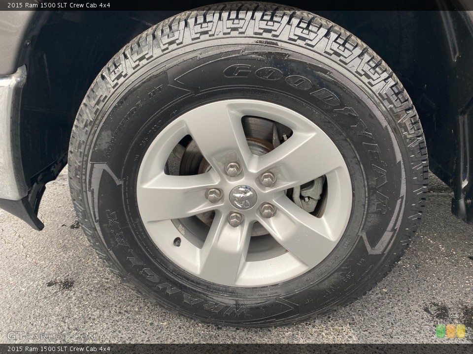 2015 Ram 1500 SLT Crew Cab 4x4 Wheel and Tire Photo #139998953