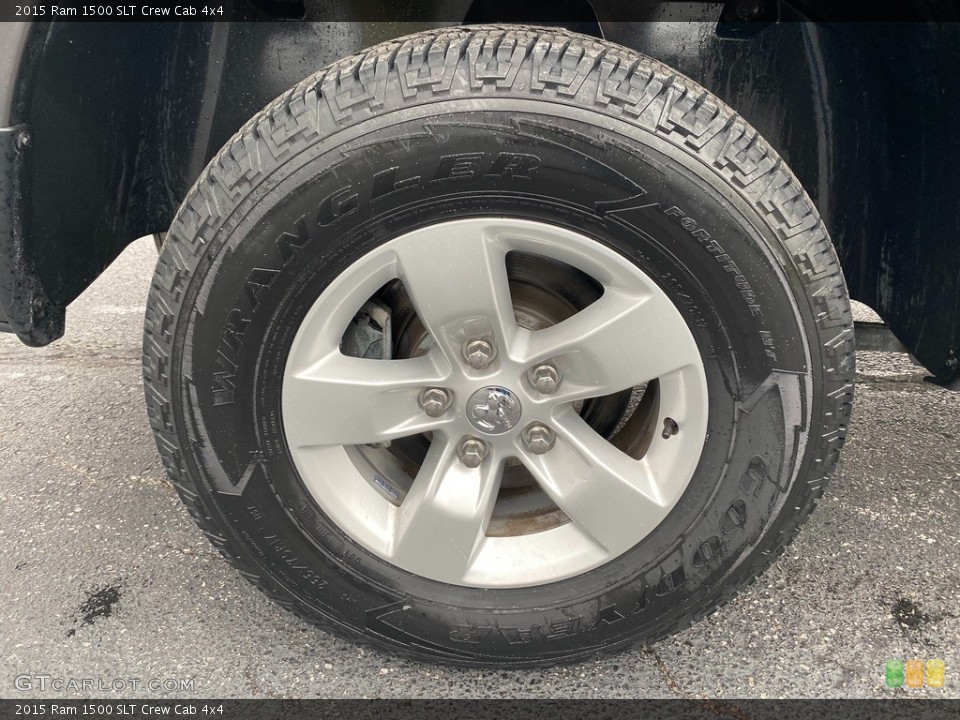 2015 Ram 1500 SLT Crew Cab 4x4 Wheel and Tire Photo #139999004