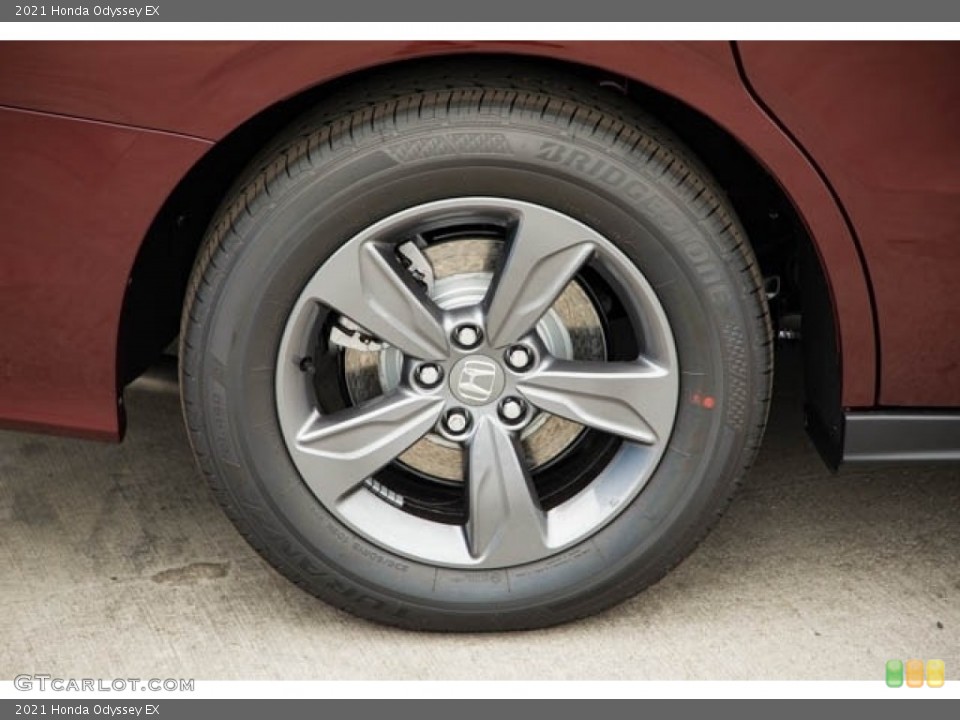 2021 Honda Odyssey EX Wheel and Tire Photo #140002448