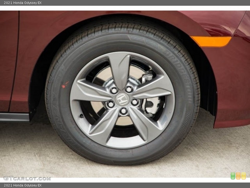 2021 Honda Odyssey EX Wheel and Tire Photo #140002463