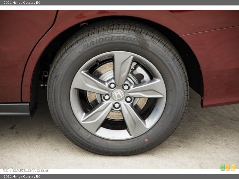 2021 Honda Odyssey EX Wheel and Tire Photo #140002475