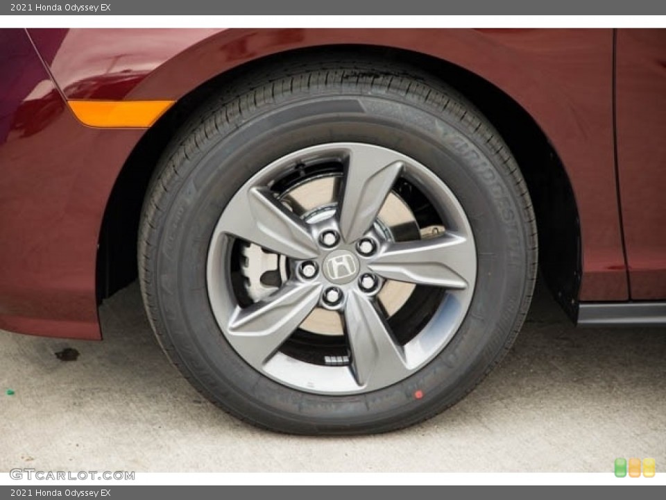 2021 Honda Odyssey EX Wheel and Tire Photo #140002490