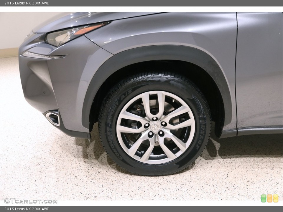 2016 Lexus NX 200t AWD Wheel and Tire Photo #140004514